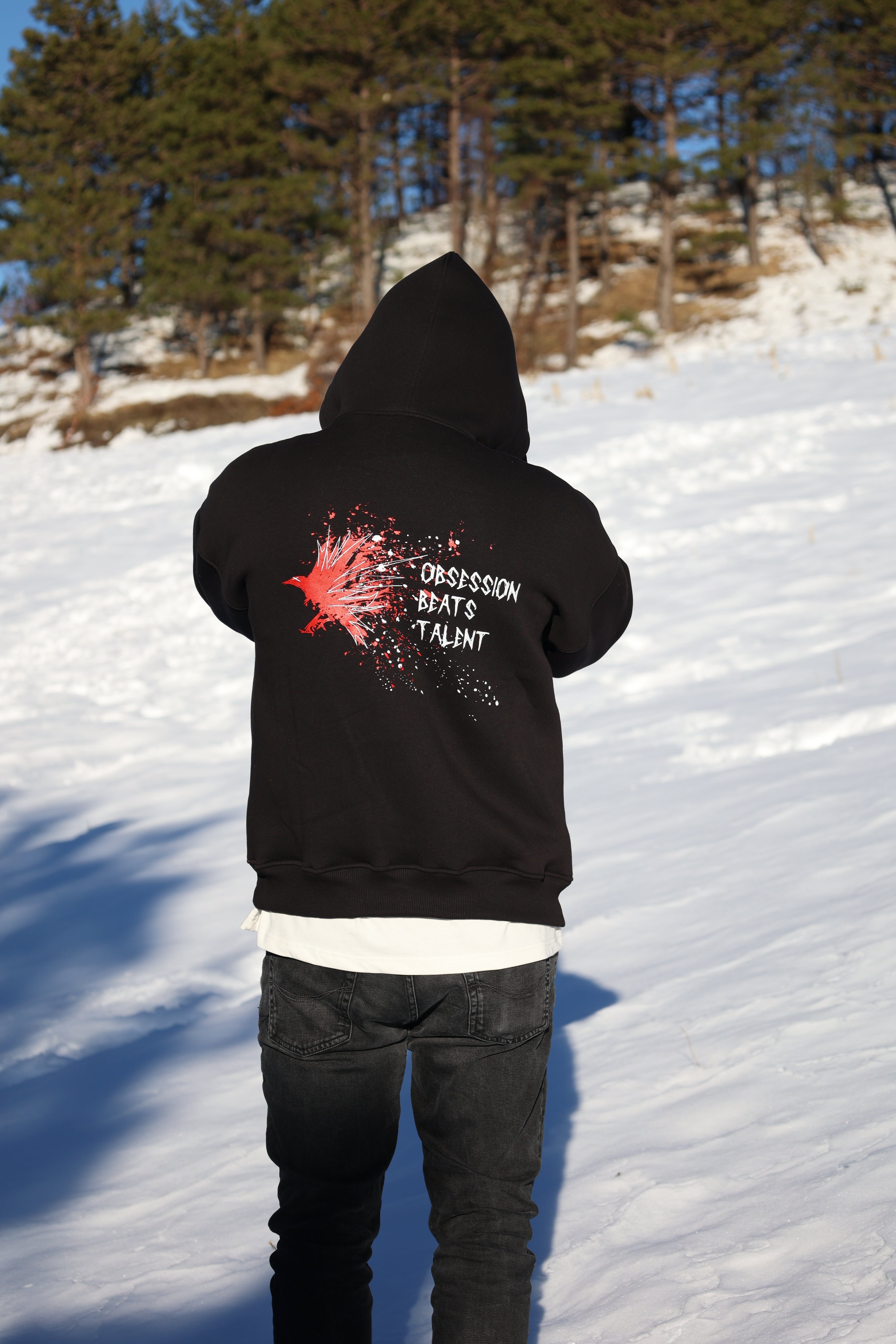 Hoodie CYBER-RED