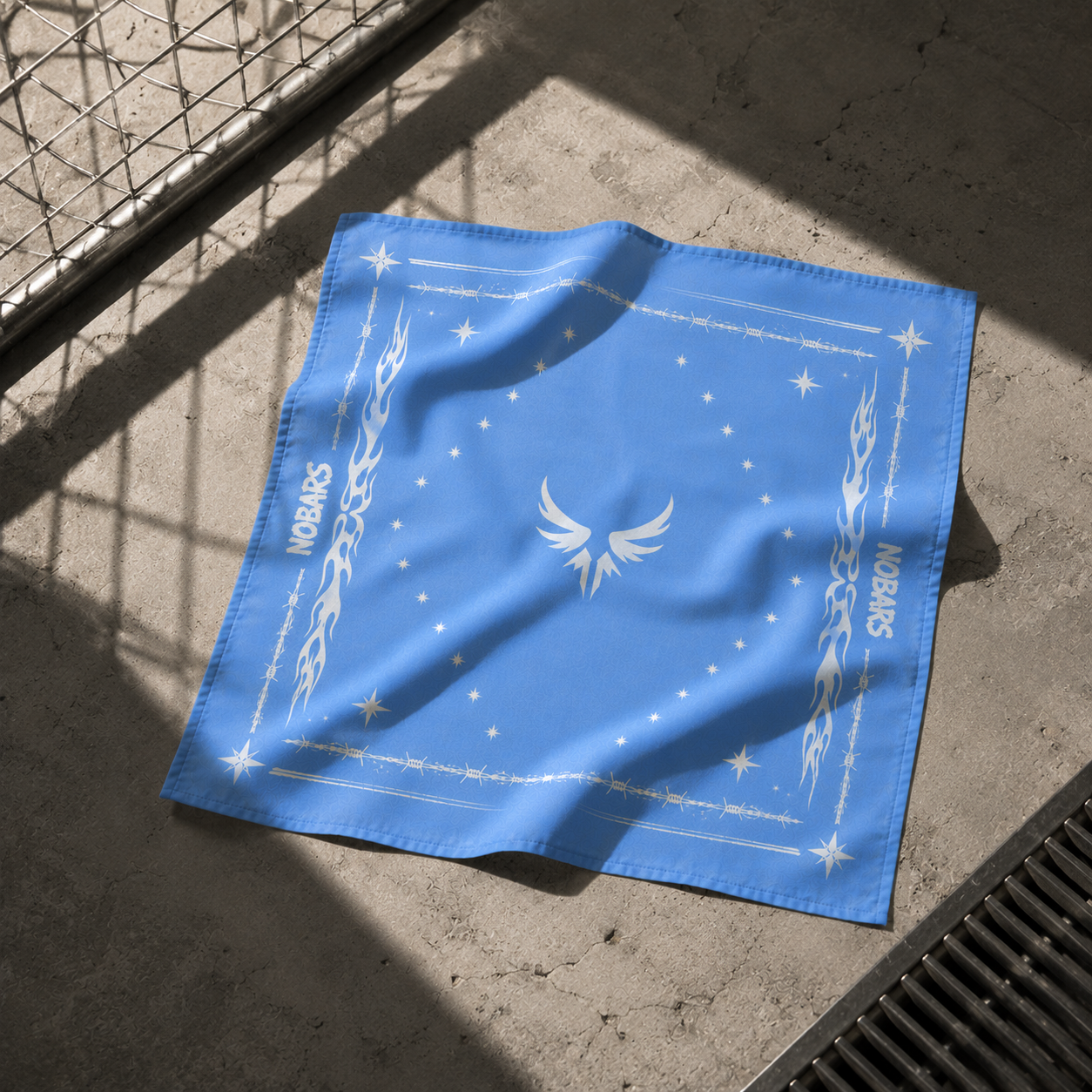 "NO BARS" Bandana