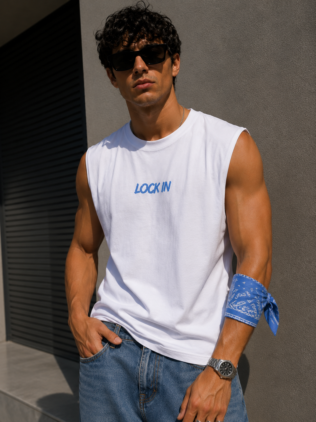 "LOCK IN" Tank Top